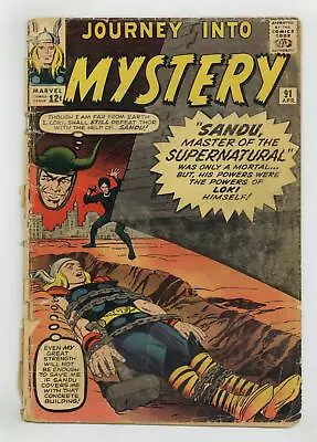 Buy Thor Journey Into Mystery #91 PR 0.5 1963 1st App. Odin's Valkyries (cameo) • 46.60£