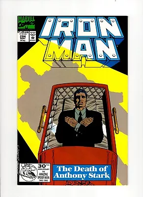 Buy IRON MAN #284 (1992): Key- 1st Rhodey In War Machine Armor: High Grade! • 6.21£