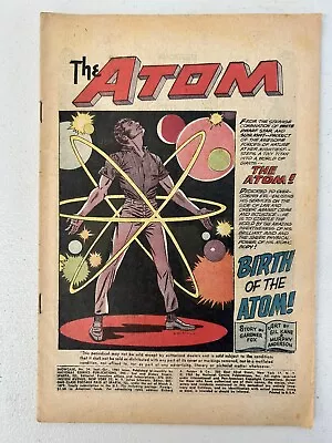 Buy Showcase The Atom No. 34 Comic Book 1961 • 31.06£