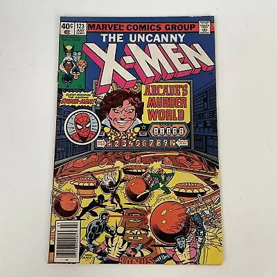 Buy Uncanny X-Men 123 Fine+ Fn+ 6.5 1979 Marvel • 23.29£
