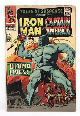 Buy Tales Of Suspense #77 GD 2.0 1966 • 26.40£