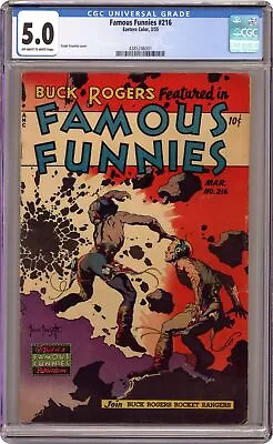 Buy Famous Funnies #216 CGC 5.0 1955 4385246001 • 1,669.71£