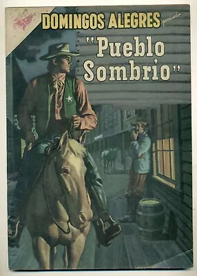 Buy DOMINGOS ALEGRES #331 Pueblo Sombrío, Novaro Comic 1960 • 9.32£