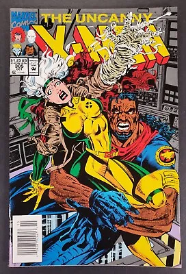 Buy Uncanny X-Men #305 Newsstand Phalanx Rogue Bishop Marvel Comics 1993 • 3.88£