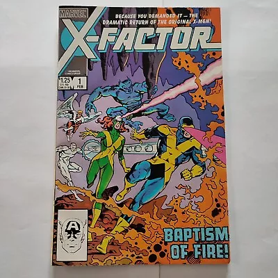 Buy X-Factor #1 - Marvel 1986 - Original X-Men Re-United • 9.99£