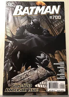 Buy Batman # 700 - Grant Morrison ,David Finch 1st Print DC Comic & Bagged • 12£