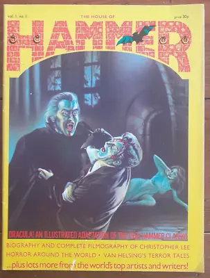 Buy The House Of Hammer Magazine #1, General Book Distribution, October 1976, Vg • 19.99£