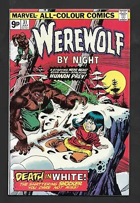 Buy Werewolf By Night #31 July 1975 Pence Issue VFN Moon Knight Teaser Gil Kane • 20£