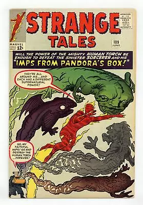 Buy Strange Tales #109 VG- 3.5 1963 • 175.05£