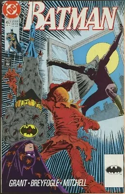 Buy Batman #457 (1990) Vfn+ 8.5  Master Of Fear!  The Scarecrow!  Tim Drake As Robin • 20£