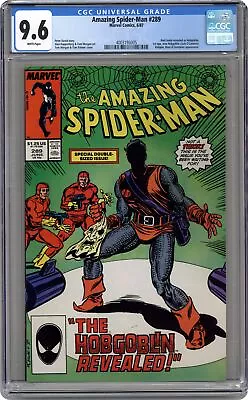 Buy Amazing Spider-Man #289D CGC 9.6 1987 4003193005 • 93.19£