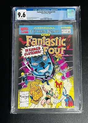 Buy Fantastic Four Annual #25 CGC 9.6 (1992, Marvel) Kang, 1st Anachronauts • 81.54£