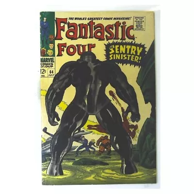 Buy Fantastic Four #64  - 1961 Series Marvel Comics Fine Full Description Below [w} • 44.84£