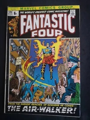 Buy Fantastic Four 120 1st Air Walker Galactus Herald Marvel Comics Collectors Item  • 20£