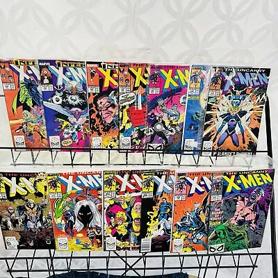 Buy Uncanny X-Men 240 242-243 246 248-250 252-255 258 263 Lot (Copper Age) Wolverine • 38.82£