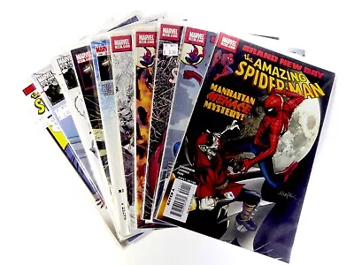 Buy Marvel THE AMAZING SPIDER-MAN (2008) #551-60 VF (8.0) TO VF/NM (9.0) • 27.17£