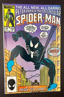 Buy SPECTACULAR SPIDER-MAN #107 (Marvel Comics 1985) -- 1st App SIN EATER -- VF/NM • 15.84£