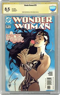 Buy Wonder Woman #178 CBCS 8.5 SS Adam Hughes 2002 16-32D8E72-097 • 58.25£