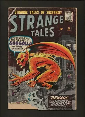 Buy Strange Tales #74 FR/GD 1.5 High Res Scans • 62.13£