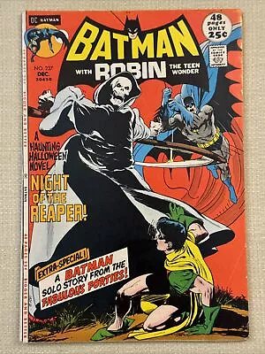 Buy BATMAN #237 1971 1st REAPER Neal Adams Cover ROBIN Rutland Vermont • 76.10£