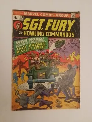 Buy Marvel Comics ( Sgt Fury And His Howling Commandos) # 113 (august 1973) 1 • 5.39£
