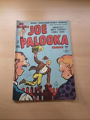 Buy Joe Palooka #11 ( Harvey Comics 1947) Ham Fisher - Bob Powell Complete G/g+ • 10.87£