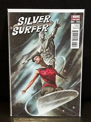 Buy 🔥SILVER SURFER #3 Variant - Stunning ADI GRANOV 1:25 Ratio Cover -  2014 NM🔥 • 9.50£