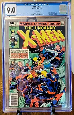 Buy X-men #133 • Cgc 9.0  Newsstand • 1st Solo Wolverine Cover  • 135.91£