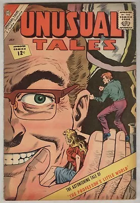 Buy Unusual Tales #34 July 1962 FN- Classic Cover, “The Invaders” 2 Pages • 15.52£