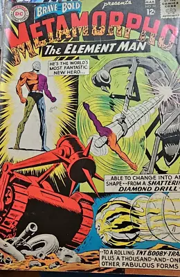 Buy Brave And The Bold Issue 58 Metamorpho Appearance Reader Condition • 11.65£