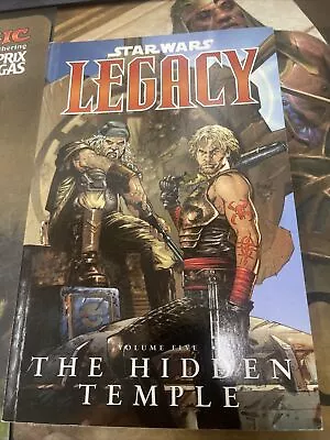 Buy Star Wars Legacy Vol 5: The Hidden Temple (Dark Horse Comics Paperback) • 19.41£