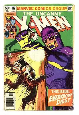 Buy Uncanny X-Men #142N Newsstand Variant GD+ 2.5 1981 • 38.05£