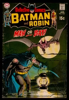 Buy DC Comics DETECTIVE Comics #402 BATMAN And ROBIN Manbat Adams Art VG/FN 5.0 • 38.79£