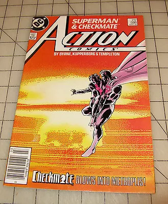 Buy ACTION COMICS #598 CHECKMATE 1st Appearance (Mar 1988) EX Condition Comic Book • 15.53£