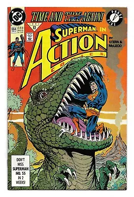 Buy Action Comics #664 (Vol 1) : NM :  Many Long Years Ago  : Time And Time Again! • 4.25£