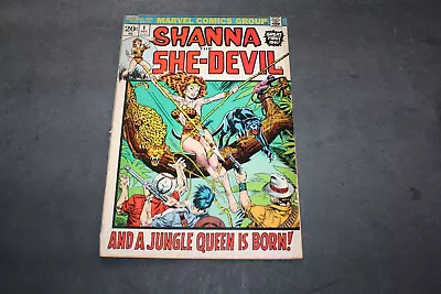 Buy Shanna The She-Devil #1 - 1972 US Marvel Comics Group - Rare Premiere Issue! • 25.29£