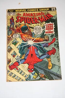 Buy Amazing Spiderman 123! 1973! Classic Luke Cage Battle And Cover! • 15.52£
