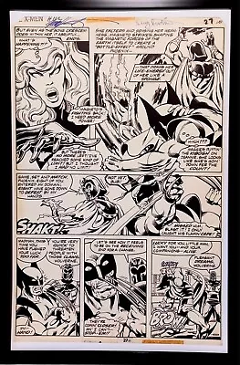 Buy Uncanny X-Men #112 Pg. 27 By John Byrne 11x17 FRAMED Original Art Print Magneto • 46.55£