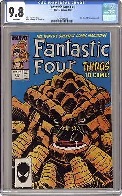 Buy Fantastic Four #310 CGC 9.8 1988 4292947019 • 229.10£