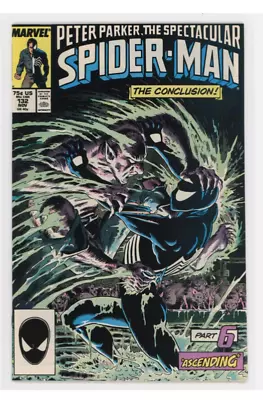 Buy Spectacular Spider-Man #132 (NM+ 9.6) HIGH GRADE Kraven's Last Hunt 1987 Marvel • 20£