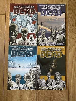 Buy The Walking Dead Comic Volumes 1-4 Bundle By Charlie Adlard, Robert Kirkman • 19.99£