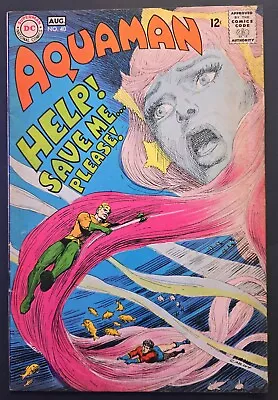 Buy Aquaman #40 Comic Book (dc,1968) Silver Age + • 27.18£
