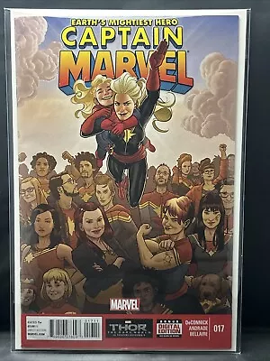 Buy Captain Marvel #17 2nd Appearance Of Kamala Khan (VF) • 21.74£