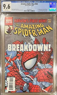 Buy Amazing Spider-Man #565 (2000) CGC 9.6 - 1st New Kraven The Hunter (2023 Movie) • 66.01£