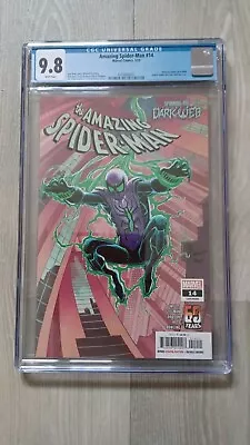 Buy MARVEL COMICS AMAZING SPIDER-MAN #14 / 1ST APP HALLOWS EVE / First Print CGC 9.8 • 60£