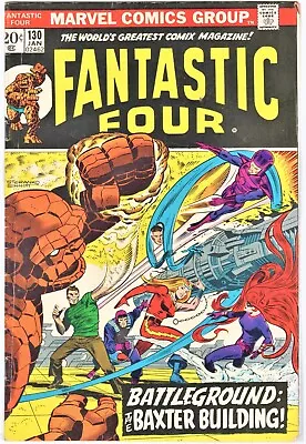 Buy Fantastic Four #130 (1973) Frightful Four High Def- Scan Bronze Age Comic. • 15.52£