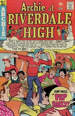 Buy Archie At Riverdale High #17 FN 1974 Stock Image • 5.68£