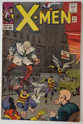 Buy Comic Book- Uncanny X-Men #11 Kirby/Stone & Lee 1st Stranger 1965 • 232.21£