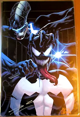 Buy 2X SIGNED DONNIE CATES & RYAN STEGMAN VENOM Vs ALIEN FLASH 11X17 ART PRINT P106 • 15.56£