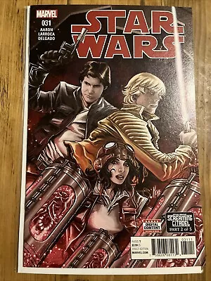 Buy Star Wars #31 2017 Marvel Comics Sent In A Cardboard Mailer • 4.99£